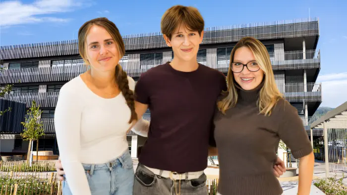 Den Schülern gefällt der neue Campus