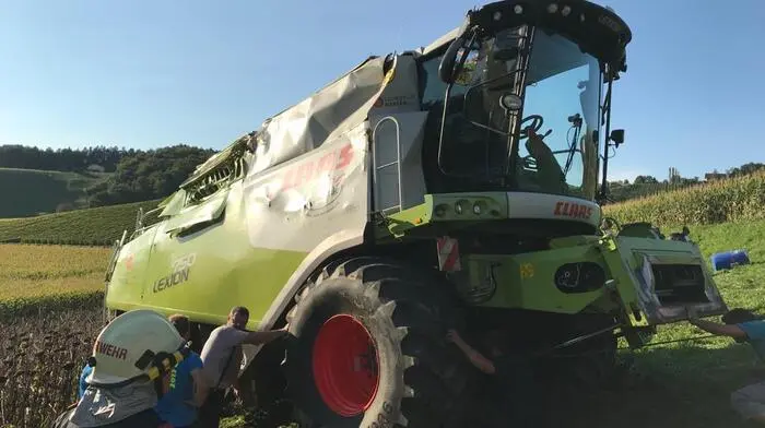 Das ist das geborgene "Monster". Die Feuerwehrleute aus St. Nikolai im Sausal hatten einen schweren Job zu erledigen. Klicken Sie sich durch die Bilder.