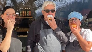 Kurt Singer hat schon im Vorjahr seine Meisterschaft im Krapfenbacken aufleben lassen