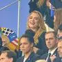 Singer Adele celebrate the victory after the semi final match NETHERLANDS - ENGLAND 1-2 of the UEFA European Championships 2024 on Jul 10, 2024 in Dortmund, Germany.
