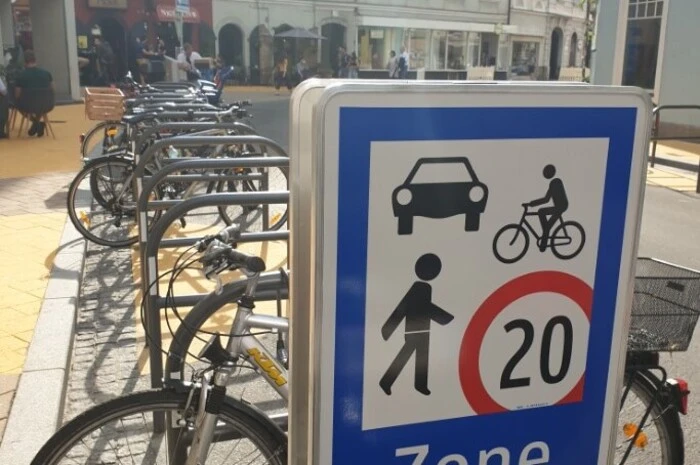 ... neue Begegnungszone in Graz-Lend.