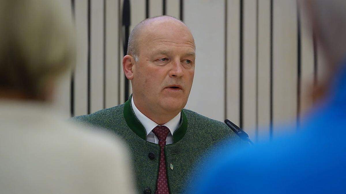 Mit einigen Sorgen blickt Bürgermeister Hermann Trinker ins neue Finanzjahr