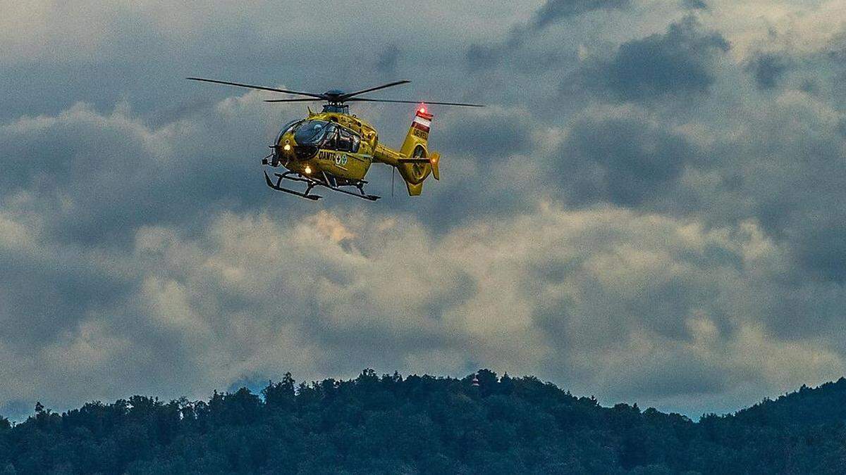 Rettungshubschrauber C12 im Einsatz