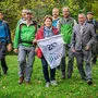 Landesrätin Ursula Lackner begleitete die Gruppe mit Nationalpark-Ranger Christian Scheucher, NP-GF Herbert Wölger und Wolfgang Woschitz vom Alpenverein (vorne, von links)