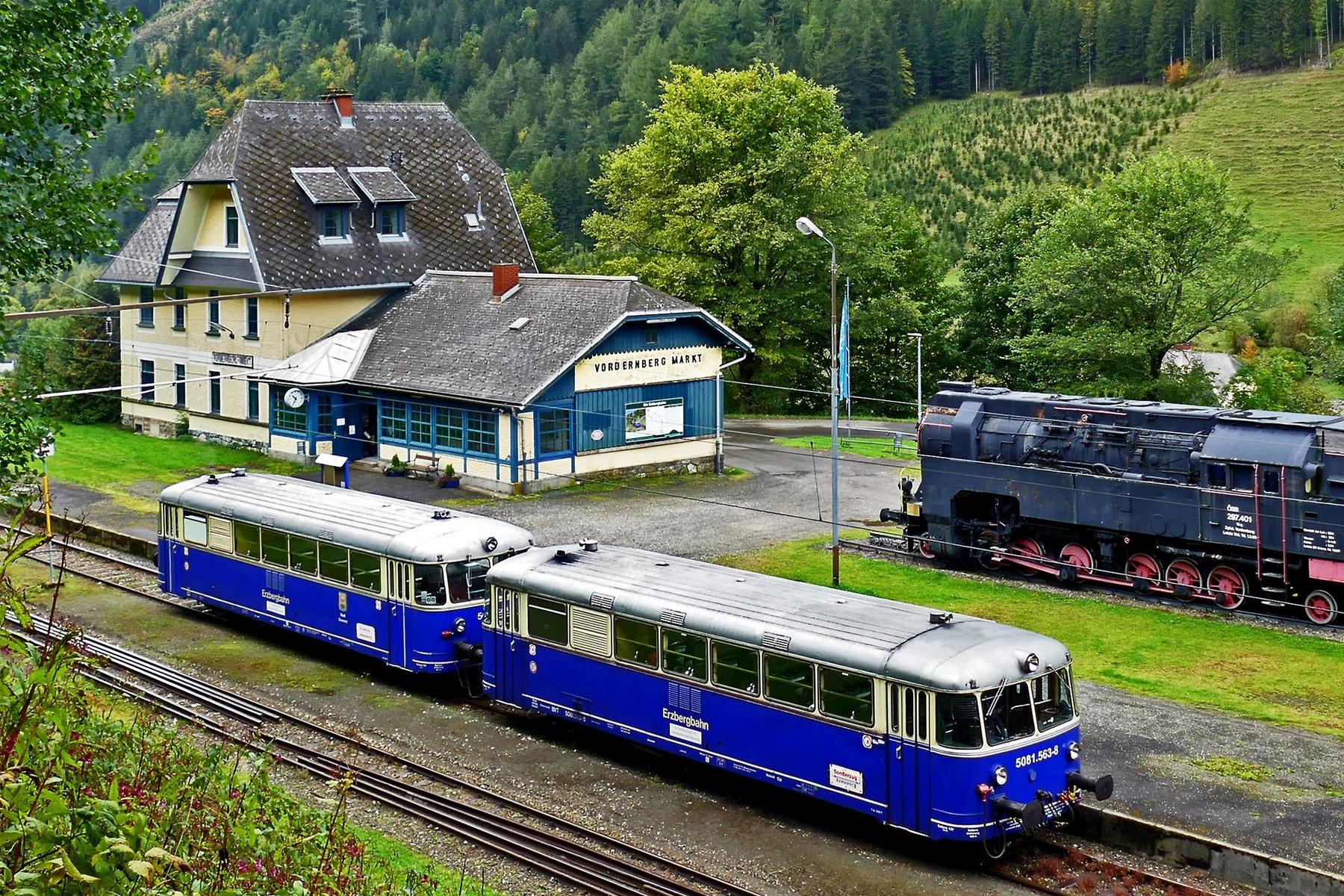 Verein Erzbergbahn: Streckenerweiterung nach Trofaiach ist auf Schiene