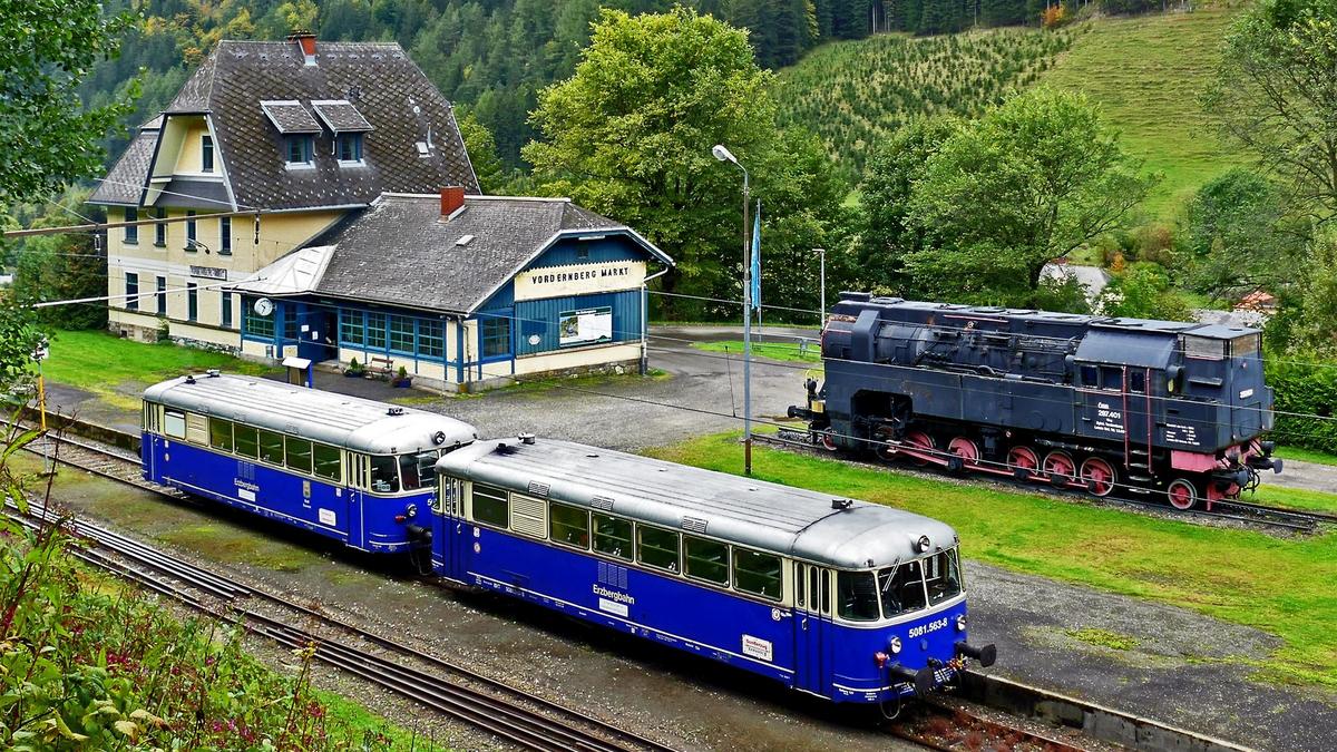 Mit einem Bahnhof in Trofaiach würde sich der Verein Erzbergbahn einen großen Wunsch erfüllen