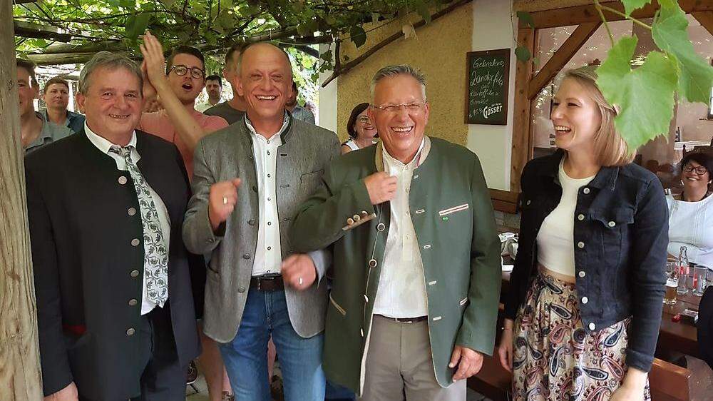 Die ÖVP in Bad Radkersburg feierte das Ergebnis - die Absolute zu holen (das war das Wahlziel), schaffte sie aber nicht
