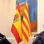 Pere Aragonès, Regionalpräsident Kataloniens, traf in Madrid Spaniens Premier Pedro Sanchez 