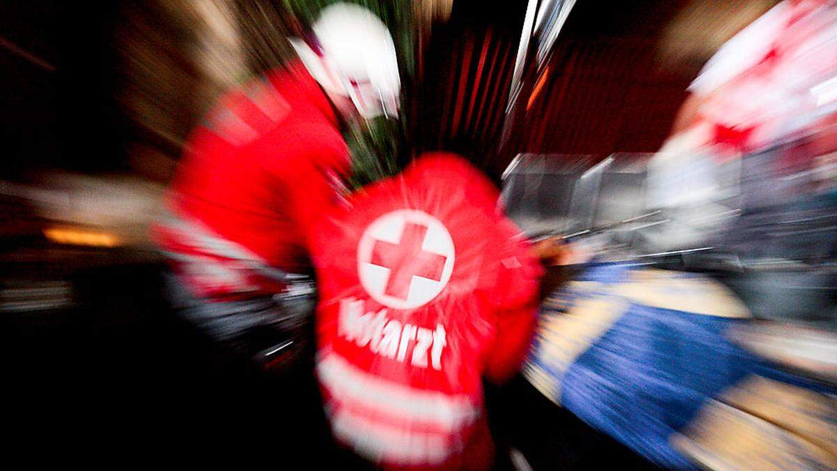 Die Verletzte wurde von der Rettung ins Klinikum Klagenfurt gebracht 