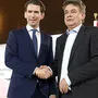 Sebastian Kurz und Werner Kogler