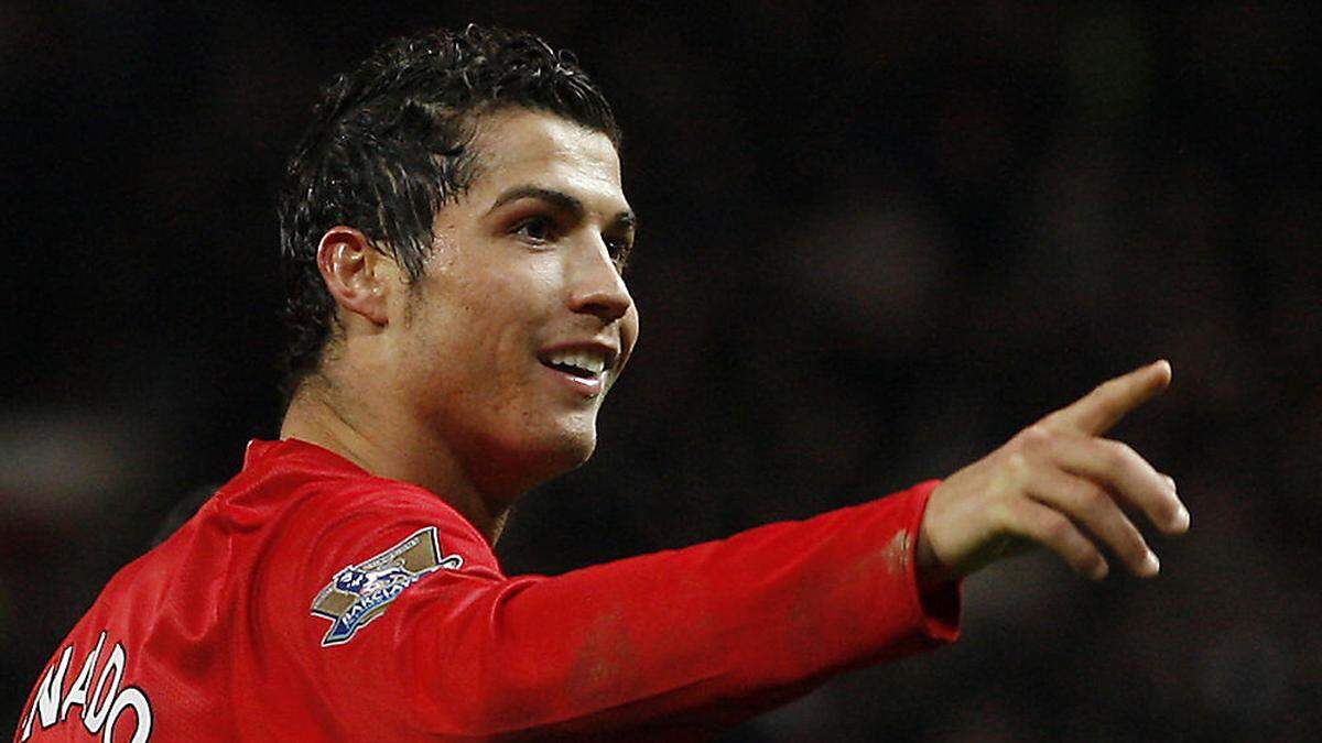 Cristiano Ronaldo im Jahr 2007