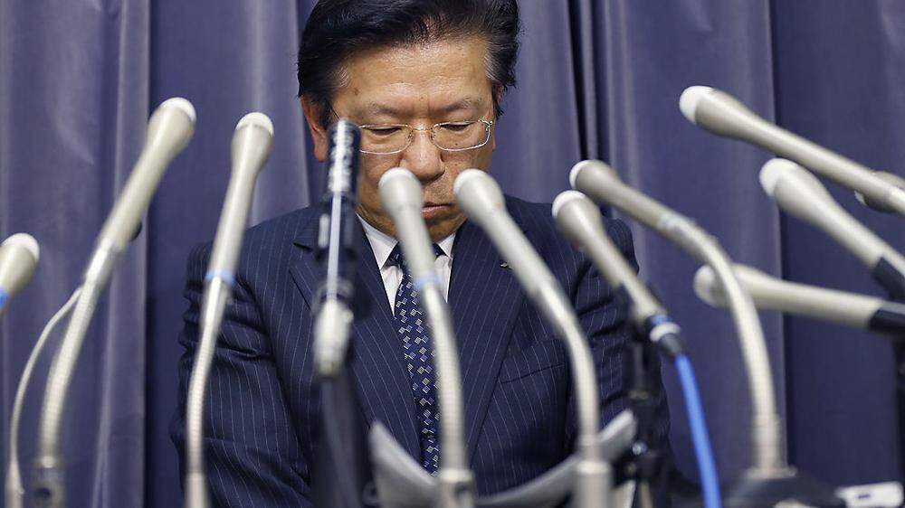 Setzt zur Aufklärung eine Sonderkommission ein: Mitsubishi-Präsident Tetsuro Aikawa.