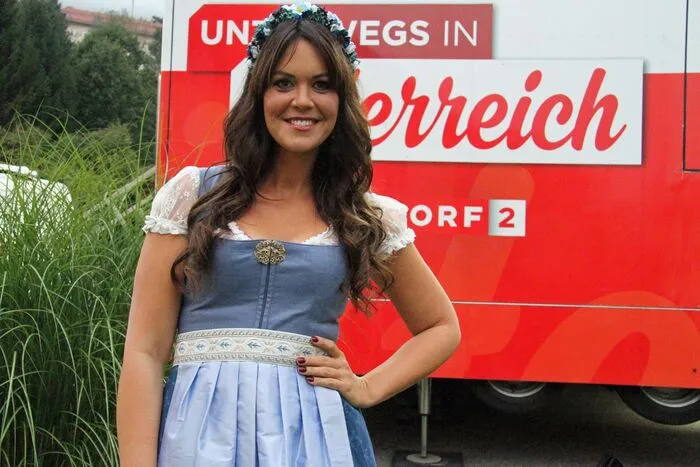 Auch die ORF-Stylingexpertin Martina Reuter war vor Ort und sprach über die Dirndl-Trends