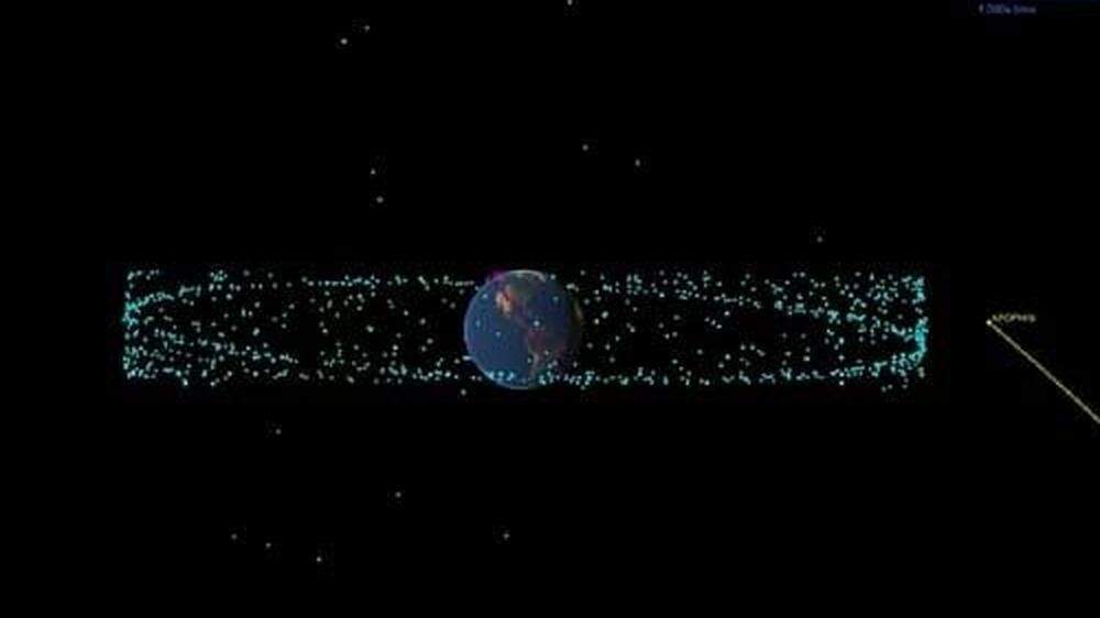 Asteroid Apophis passiert 2029 die Erde