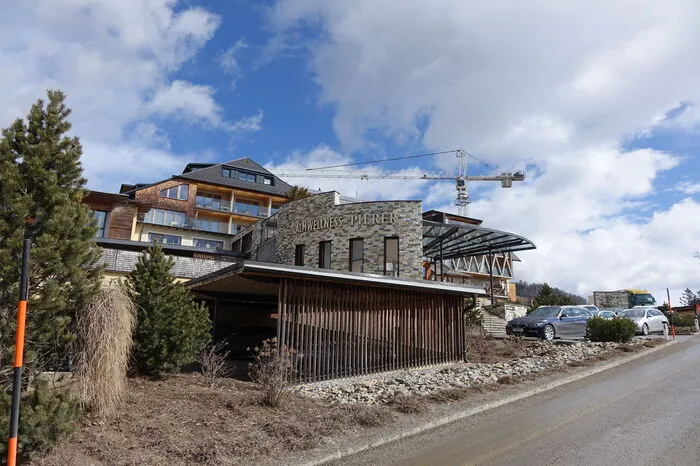 Das Hotel befindet sich auf der Teichalm.