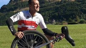 Heimo Katzbauer (54) ist mit seinem Einrad weit über die Grenzen hinaus bekannt 