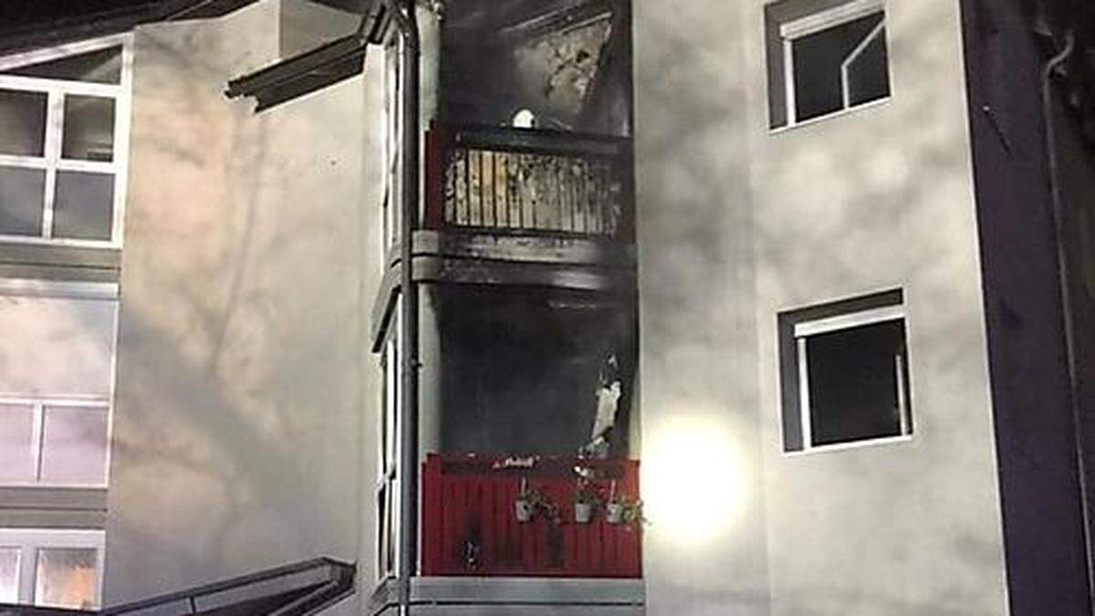 Zwei Wohnungen brannten in der Nacht auf Donnerstag aus