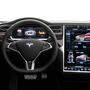 Cockpit eines Tesla-Wagens: Anleger werden vorsichtig