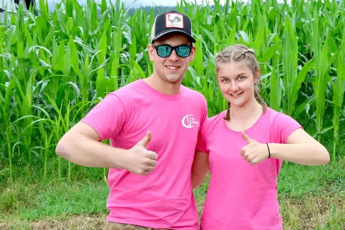 „Es ist bereits das zwölfte Mal, dass wir zu dieser Veranstaltung laden“, sagte das Cheforganisatoren-Duo Michael Göschler und Bettina Rauscher, Obmann und Leiterin der Landjugend (LJ) Sörg (Foto).