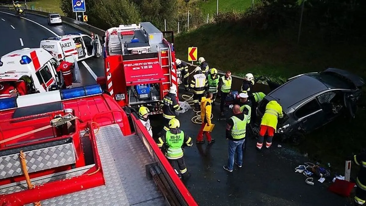 Unfall auf der A2