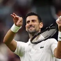 Novak Djokovic hat gut lachen 