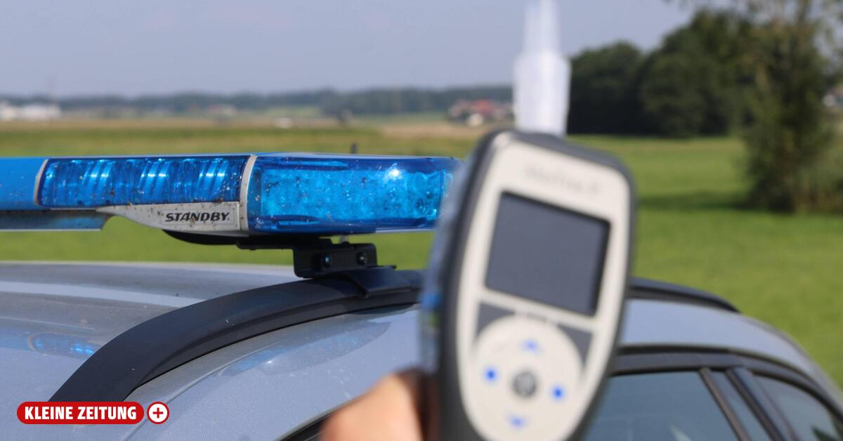 East Styrian had his driver's license revoked for the fourth time.
