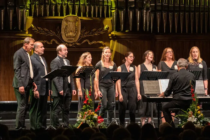Viel Applaus gab es auch für die Darbietungen des Ensembles "Chorisma Klagenfurt".