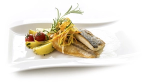 Fischfilet vom Restaurant Seerose