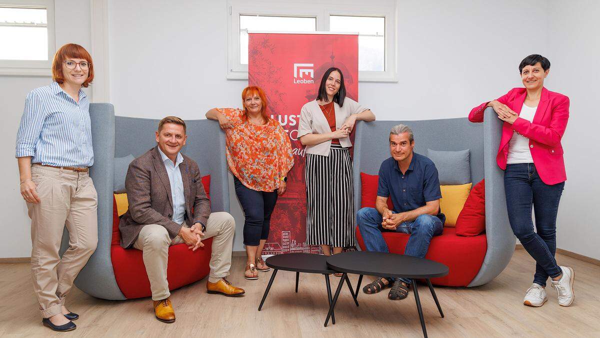 Silke Pichler, Kurt Wallner, Manuela Künstner, Isabella Weichselbraun, Stefan Pawlata und Alexandra Janze