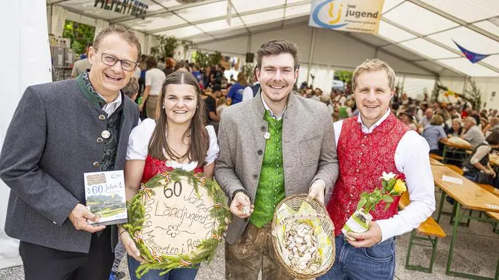 In würdigem Rahmen und mit einer großen Anzahl an Gratulanten hat die Landjugend St. Margareten im Rosental ihren 60er gefeiert