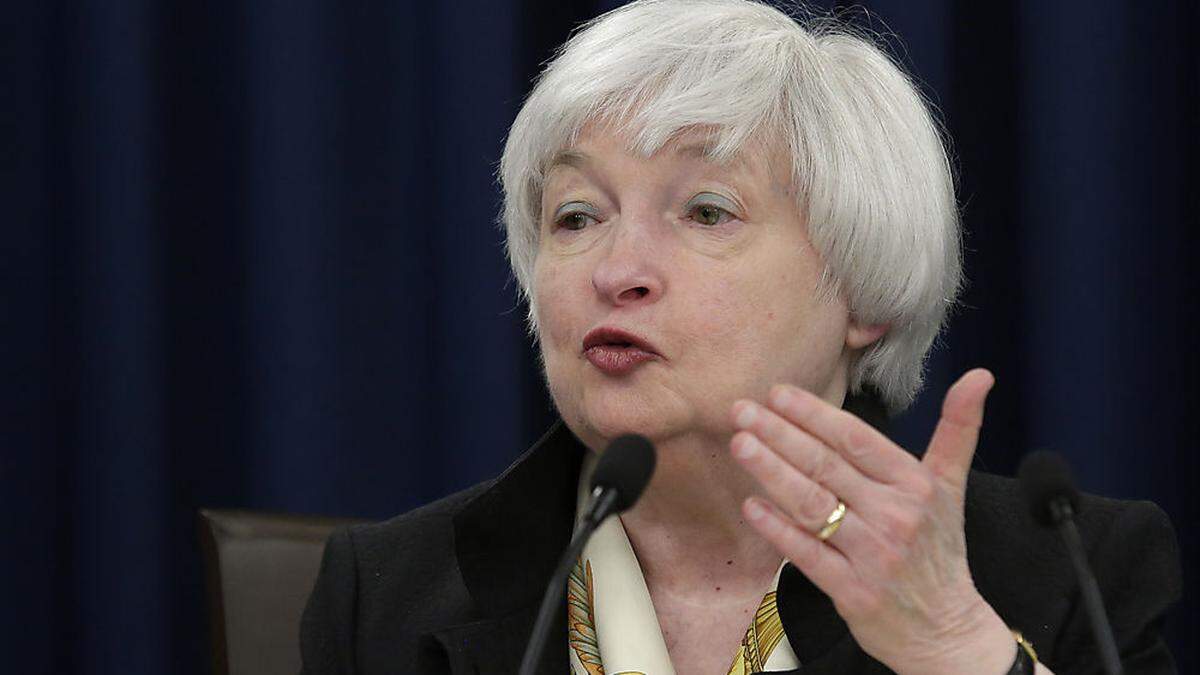 Fed-Chefin Janet Yellen