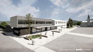So soll das neue Bildungszentrum in Liebenfels aussehen