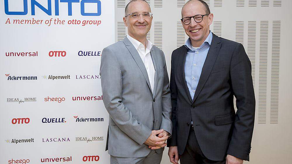 Unito-Manager Harald Gutschi und Achim Güllmann