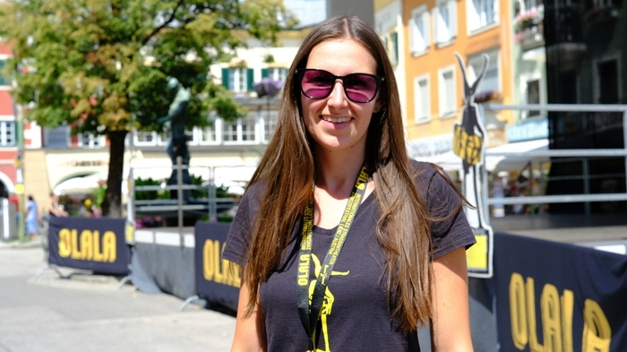 Elisa Mutschlechner zeigt sich mit dem Auftakt in der City hochzufrieden