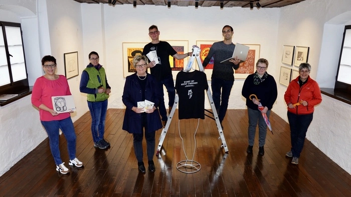 Sie haben alle Hand angelegt und viele freiwillige Einsatzstunden geleistet, damit am 1. Mai die Ausstellung "Picasso" im Gmündner Stadtturm öffnen kann. In den folgenden Fotos stellen wir die Truppe vor: