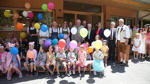Der neue Kindergarten in St. Josef wurde mit einem großen Fest eröffnet