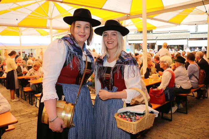 Die Trachtenkapelle Heiligenblut verwöhnte die Gäste nicht nur mit ihrer Musik.