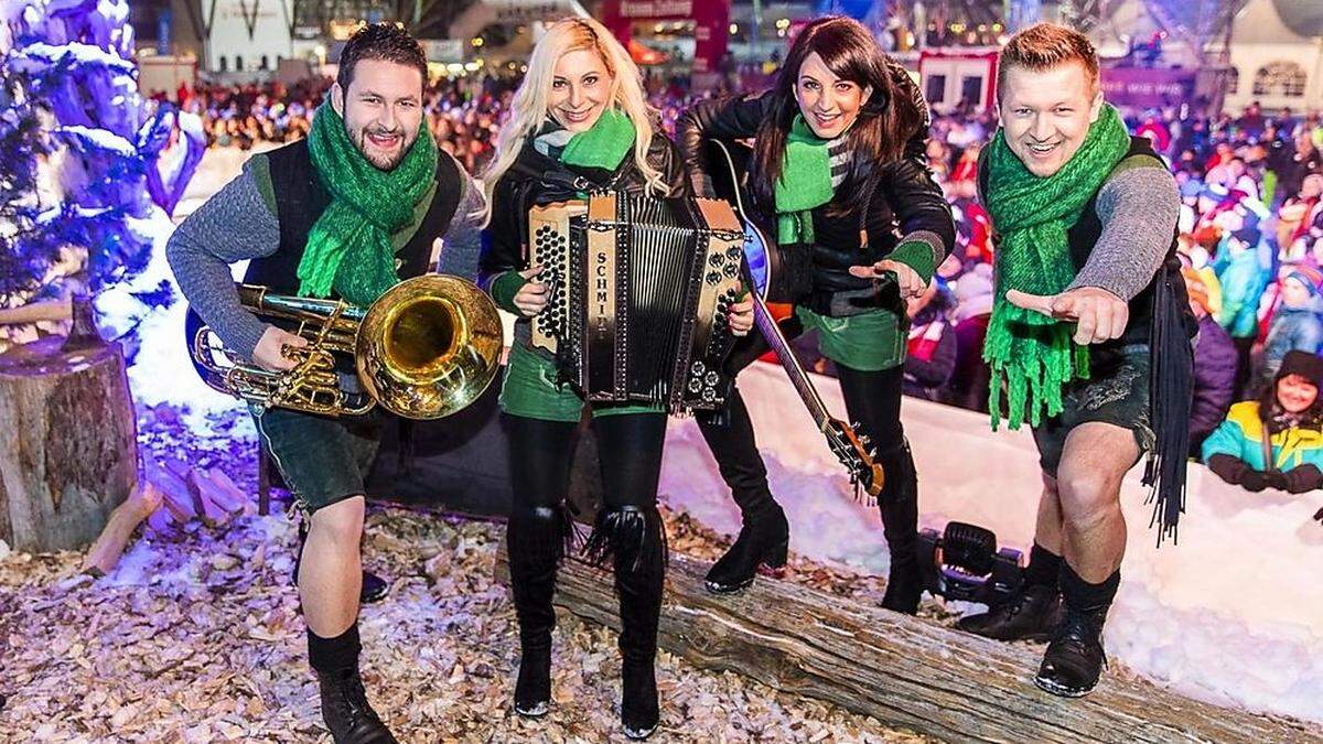 „Die Granaten“ traten beim Open Air in Bad Kleinkirchheim auf