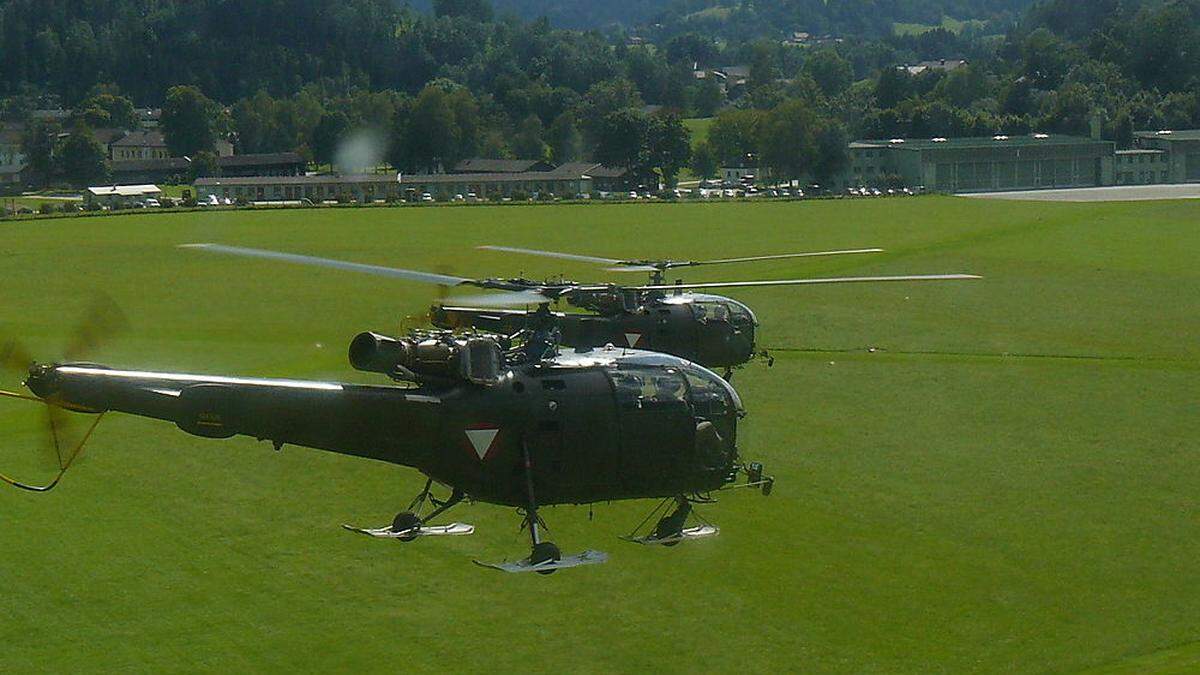 Auch nach der Alouette braucht Aigen einen gebirgstauglichen Hubschrauber 