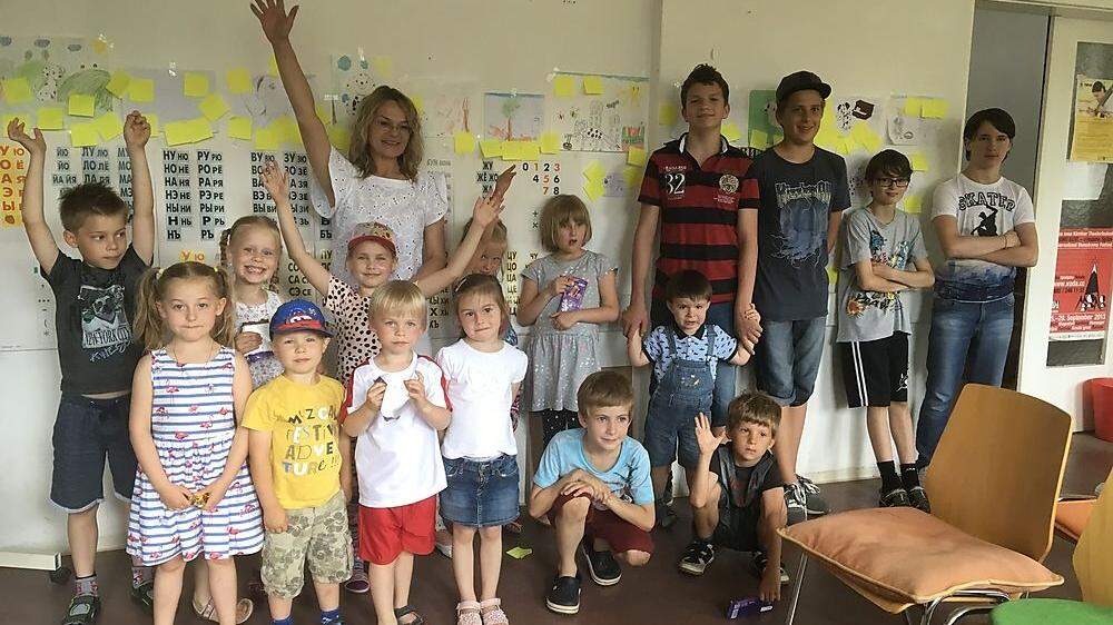 Sviatlana Lepuschitz – hier beim Unterricht in der russischen Sonntagsschule – beginnt heute in der Diakonie