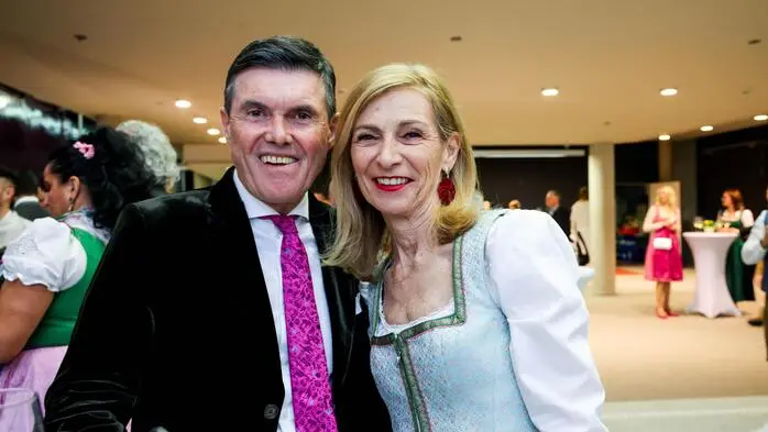 Hupo Neuper mit seiner Frau