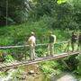 Der Wassererlebnisweg Gnoppnitzgraben wurde für fünf Wanderer zur Falle