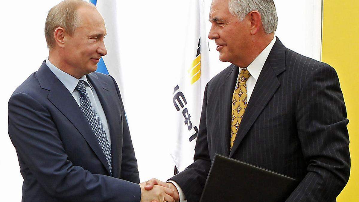 Putinfreund Rex Tillerson gilt als Favorit für das Amt des US-Außenministers 