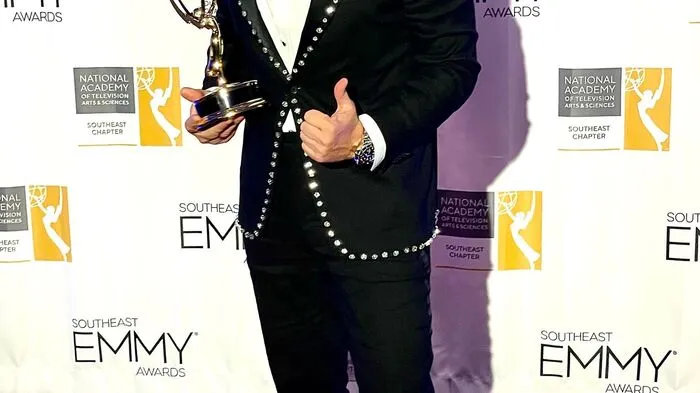 Am roten Teppich bei den Southeast Emmy-Awards: Der Bärnbacher Musiker und Unternehmer Stefan Maier