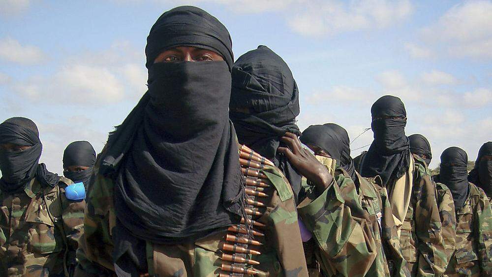 Soldaten der Al-Shabaab-Miliz