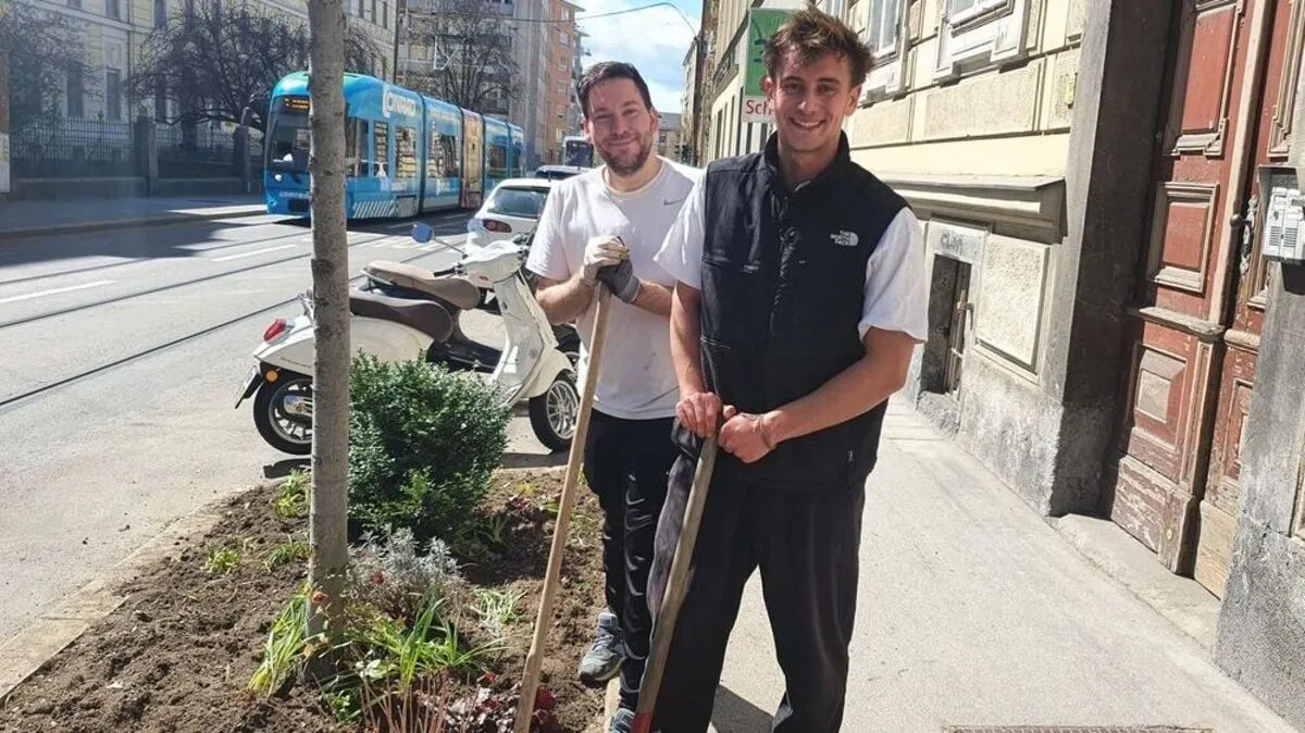 Julian Wenninger und Jonas Steiner wollen St. Leonhard aufblühen sehen.