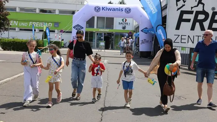 Das Freizeitgelände in Feldbach wurde beim Kiwanis Kinderfest von Kindern und Erwachsenen gestürmt