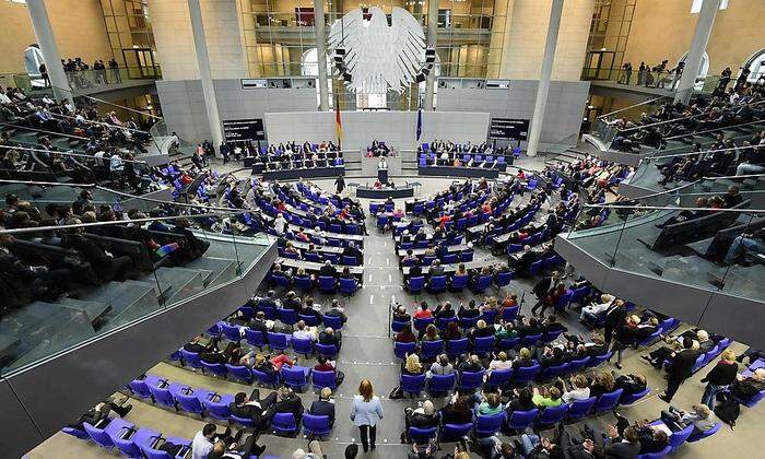 Historische Abstimmung im Bundestag 