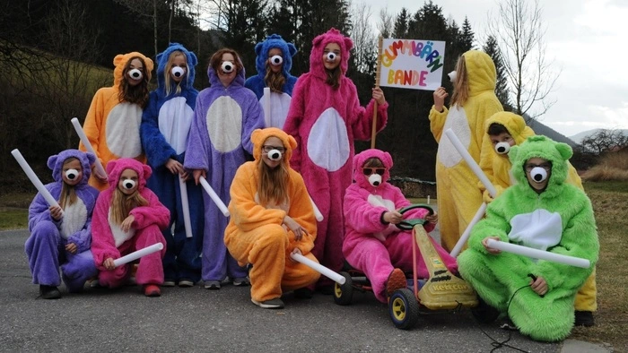 Mit so einer süßen Bande kann beim Fasching in Schrems nichts schief gehen.