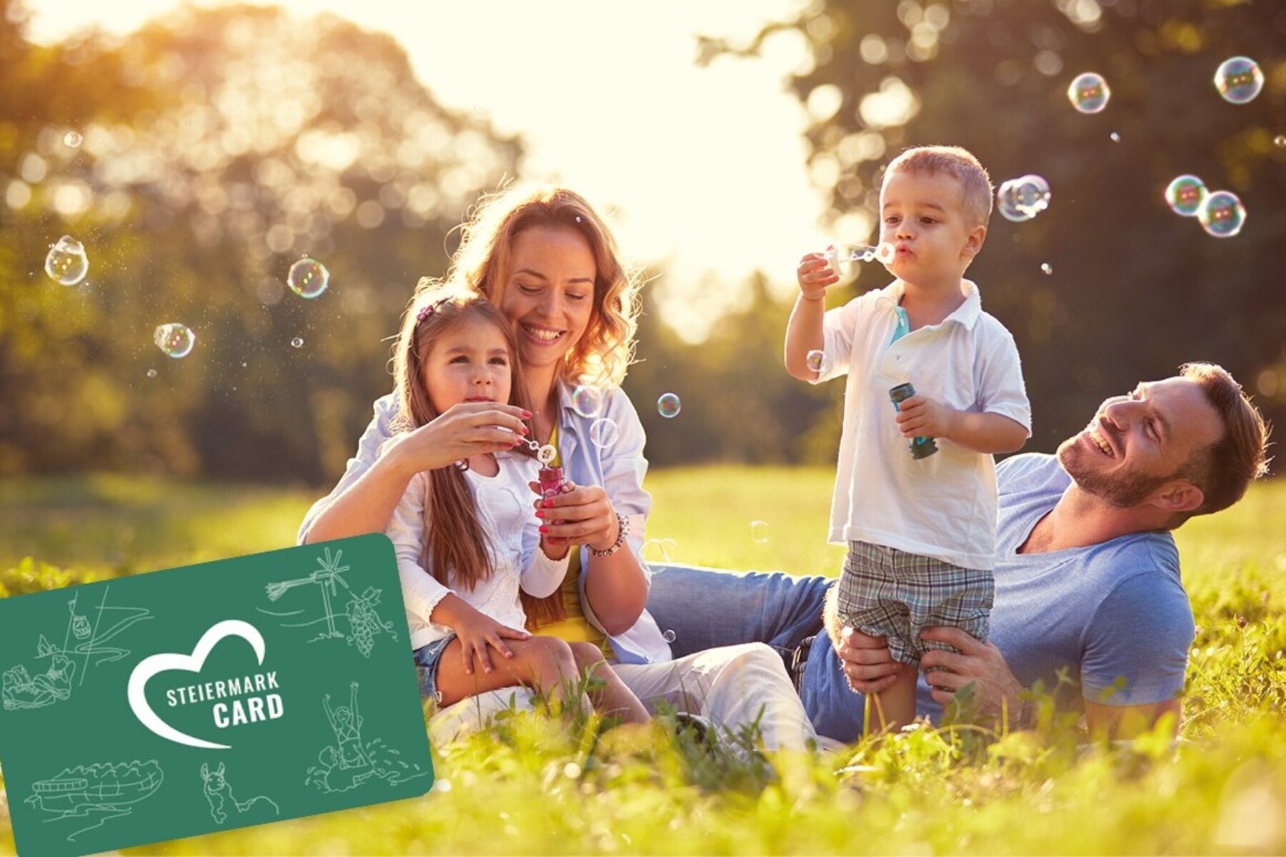 Ermäßigung: Steiermark-Card 2025 mit gratis Kinderkarte